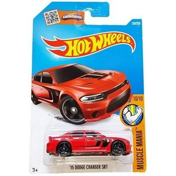 Orange Loose 1:64 Target Exclusive Hot Wheels '15 Dodge Challenger SRT Hemi